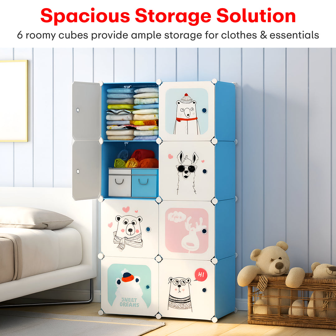 Wardrobe Organizer 6 Shelves