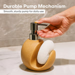 Load image into Gallery viewer, Rioware Outdoor Living Liquid Soap Dispenser, 300ml, Multipurpose Refillable Plastic Pump for Hand Wash, Dish Wash, Shampoo, Kitchen, Bathroom, and Household Use Pack of 1, Cream
