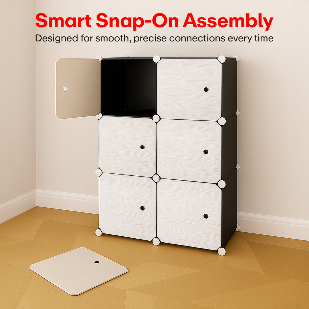 Wardrobe Organizer 6 Shelves