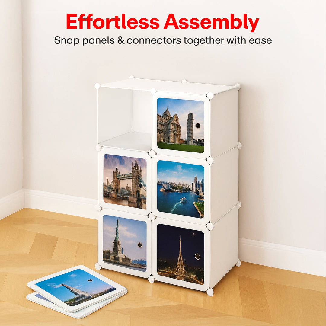 Wardrobe Organizer 6 Shelves