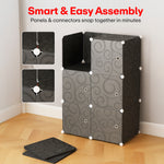 Load image into Gallery viewer, Wardrobe organizer 6 Shelves

