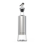 Load image into Gallery viewer, Rioware® Glass Oil Dispenser with Stainless Steel Cover Seasoning Glass Oil Bottle Leakproof Oiler Tank Household Condiment Dispenser 300ml -Pack Of 01
