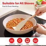 Load image into Gallery viewer, Rioware Non-Stick Maifanshi Granite Fry Pan | 24 Centimetre, Black, Induction Base,5 Layer Non-Stick Cookware, Dishwasher Safe, 2-Layer Metallic Finish

