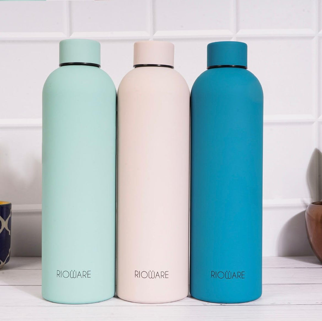 Stainless Steel Insulated Water Bottle - 24 Hours Hot and Cold - Leak-Proof, BPA-Free - 750ml Capacity - Ideal for School, Office, Gym, Sports, Travel