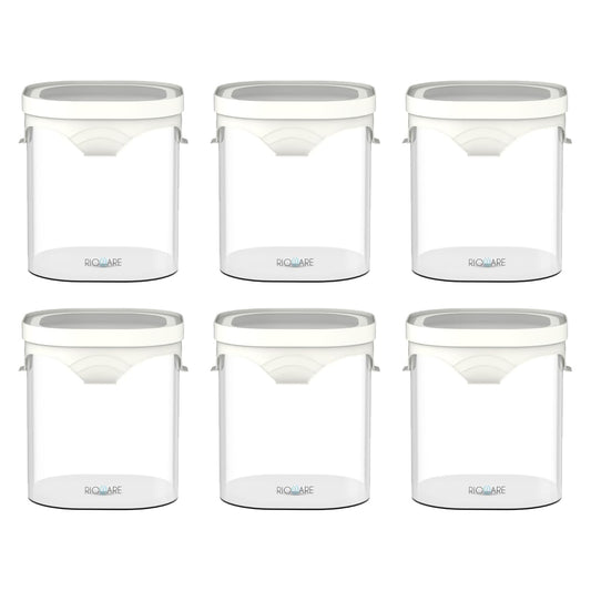 Borosilicate Glass Jar Set of 06 (450ml)