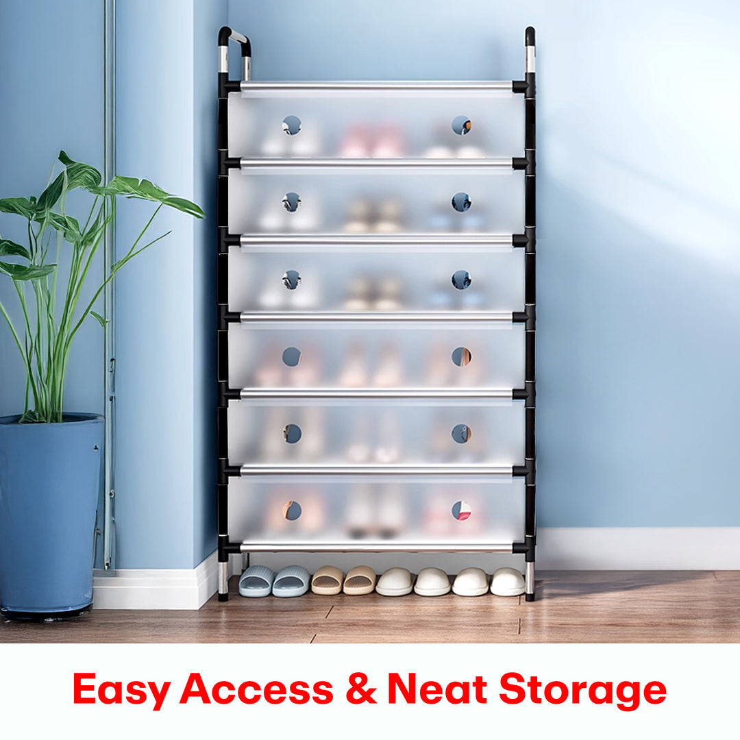 Rioware Shoe Rack (Transparent 6 Layer)