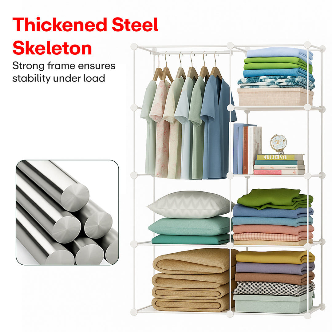 Wardrobe Organizer 6 Shelves
