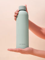 Load image into Gallery viewer, Luxury Insulated Stainless Rubber Coated Steel Water Bottle 24 Hours Hot and Cold - 750ml-Pink New Cap
