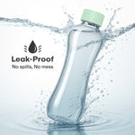 Load image into Gallery viewer, Glass Water Bottle 1 Litre | Airtight lid | Leak Proof | Silicon Cap | Fridge Water Bottles for Home, Office &amp; Gym (Blue, Pack of 01)
