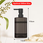 Load image into Gallery viewer, Rioware Outdoor Living Liquid Soap Dispenser, 300ml, Multipurpose Refillable Plastic Pump for Hand Wash, Dish Wash, Shampoo, Kitchen, Bathroom, and Household Use Pack of 1, Ivory White
