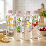 Load image into Gallery viewer, Glass Water Bottle 1 Litre Blue