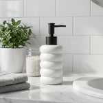 Load image into Gallery viewer, Outdoor Living Ceramic Liquid Soap Dispenser 300ml Black