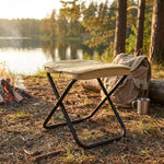 Load image into Gallery viewer, Foldable Chair In A Bag 110kg Brown