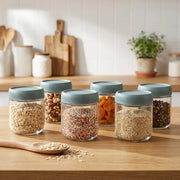 Storage Glass Jar Set Of 6 350 ml