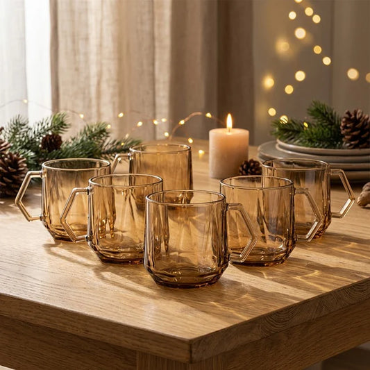 Amber Cup Set