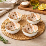 Load image into Gallery viewer, Ceramic Bowl Set Of 4 Dishwasher &amp; Microwave Safe Bowl 250 ml