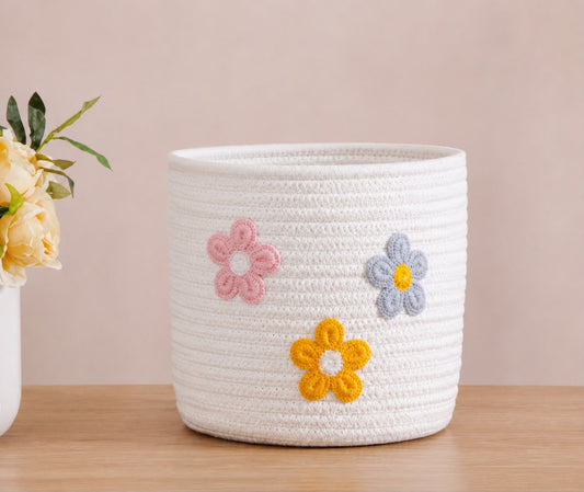 Decorative Cotton Rope Basket