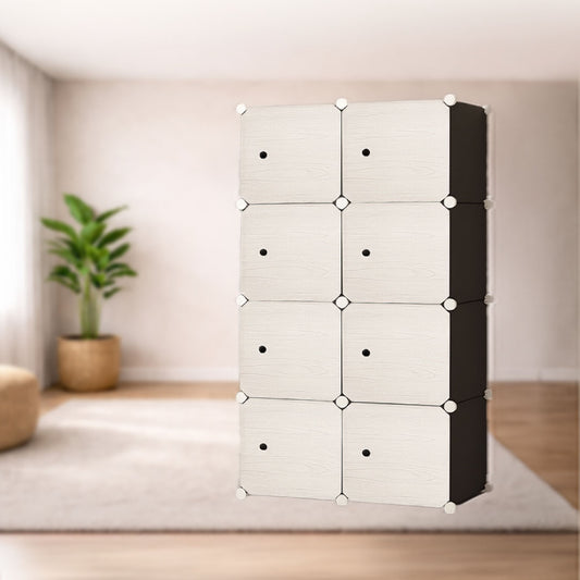 Wardrobe Organizer 6 Shelves -Textured