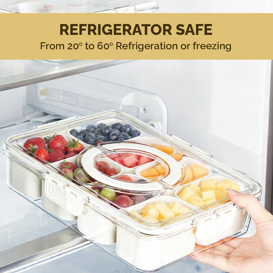 Smart Serve 8-Compartment Organizer