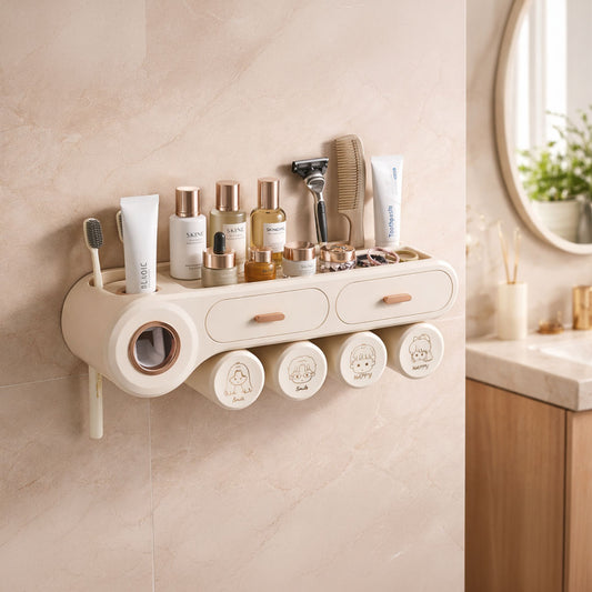 Clean Dock Toothbrush Organizer