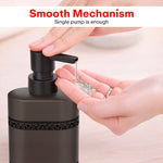 Load image into Gallery viewer, Rioware Outdoor Living Liquid Soap Dispenser, 300ml, Multipurpose Refillable Plastic Pump for Hand Wash, Dish Wash, Shampoo, Kitchen, Bathroom, and Household Use Pack of 1, Ivory White
