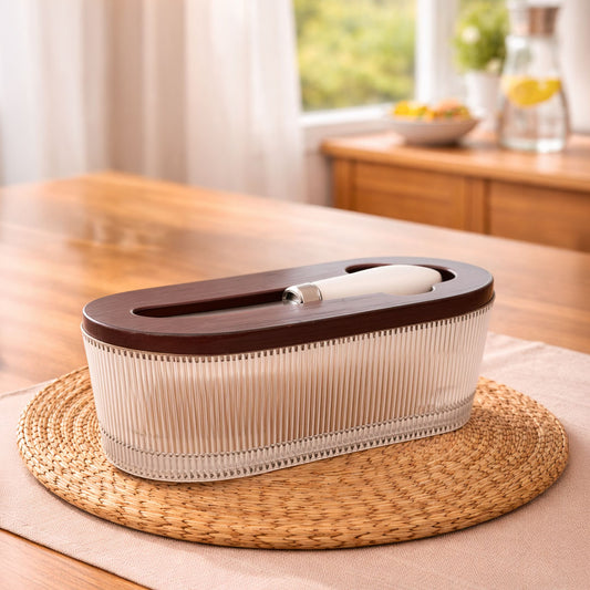 Butter Storage Box with Spreader Knife