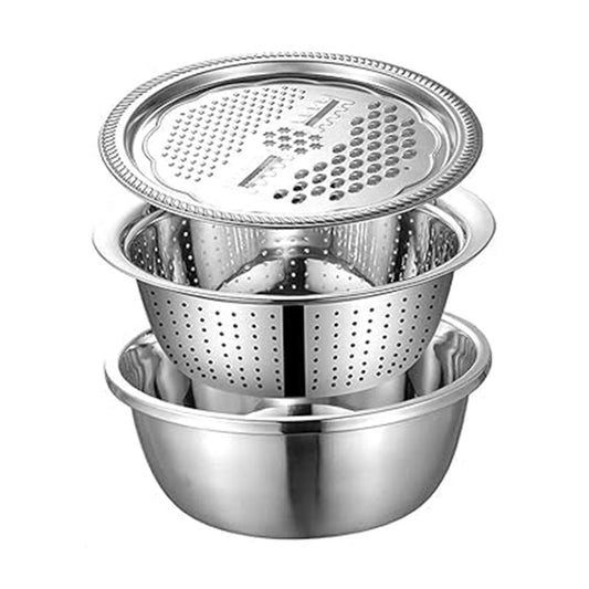 Multi-Function Strainer & Chopper Bowl Set