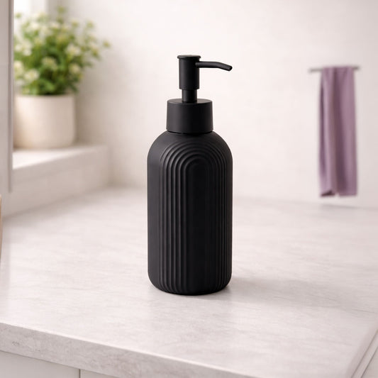 Striped Soap Dispenser