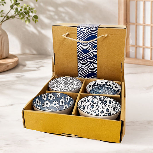 Ceramic Bowl Blue Blossom